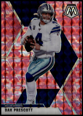 2020 Panini Mosaic #58 Dak Prescott Prizm Camo Pink