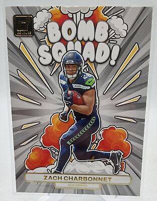 2023 Donruss #BS-30 Zach Charbonnet Bomb Squad