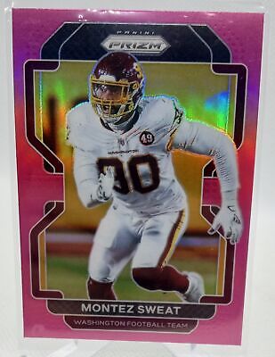 2021 Panini Prizm #214 Montez Sweat Pink Prizm