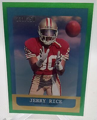 2023 Topps Composite #373 Jerry Rice Heritage/Gallery Green Foil #/250