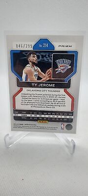 2021-22 Panini Prizm #214 Ty Jerome Red #/299