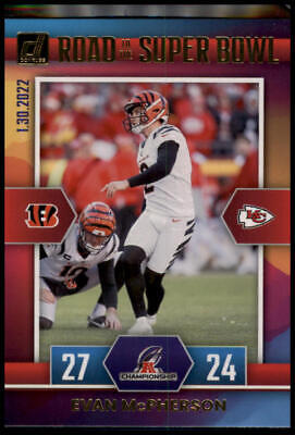 2022 Donruss Evan McPherson Road to the Super Bowl Conference Championship