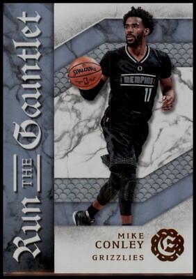 2016-17 Panini Excalibur #16 Mike Conley Run the Gauntlet