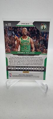 2020-21 Panini Prizm #122 Kemba Walker Orange Wave Prizms #/60