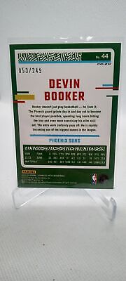 2023-24 Donruss Optic #44 Devin Booker Aqua #/249