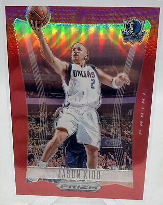 2023-24 Panini Prizm Deca #155 Jason Kidd Base Prizms Red #/199