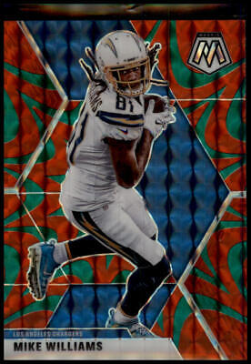 2020 Panini Mosaic #114 Mike Williams Prizm Reactive Green