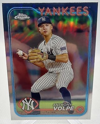 2024 Topps Chrome #236 Anthony Volpe Refractor