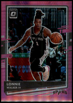 2020-21 Donruss Optic #83 Lonnie Walker IV Hyper Pink