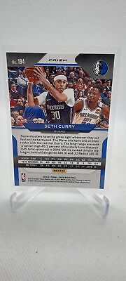 2020-21 Panini Prizm #194 Seth Curry Red Prizms #/299