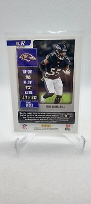 2018 Panini Contenders Optic #82 Terrell Suggs Red #/199