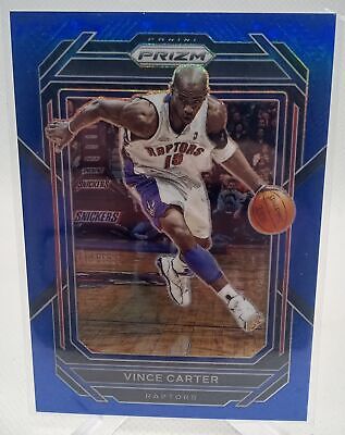 2022-23 Panini Prizm #274 Vince Carter Prizms Blue #/199