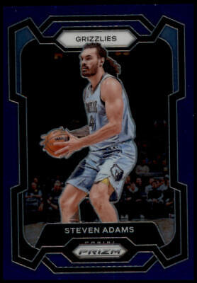 2023-24 Panini Prizm #205 Steven Adams Prizms Blue #/199