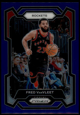 2023-24 Panini Prizm #97 Fred VanVleet Prizms Blue #/199