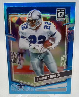 2023 Donruss Optic #48 Emmitt Smith Aqua Prizm /299