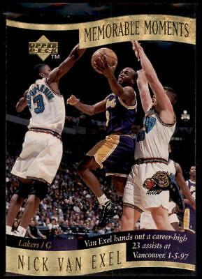 1996-97 Collector's Choice #2 Nick Van Exel Memorable Moments