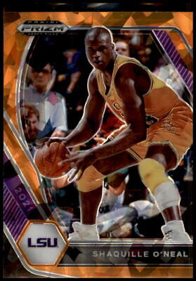 2021 Panini Prizm Draft Picks #84 Shaquille O'Neal Orange Ice