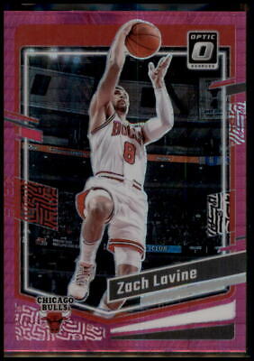 2023-24 Donruss Optic #23 Zach LaVine Hyper Pink