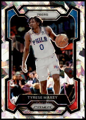 2023-24 Panini Prizm #15 Tyrese Maxey Prizms Ice