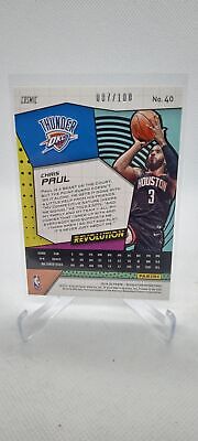 2019-20 Panini Revolution #40 Chris Paul Cosmic #/100