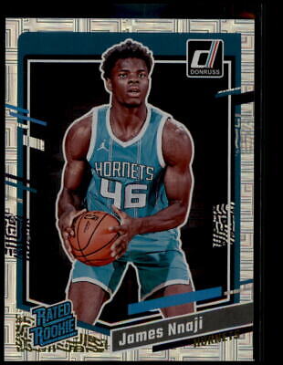 2023-24 Donruss #215 James Nnaji Choice Silver Rated Rookie