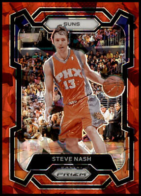 2023-24 Panini Prizm #200 Steve Nash Prizms Red Ice