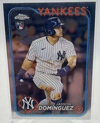 2024 Topps Chrome #89 Jasson Domínguez Rookie