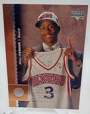 1996-97 Upper Deck #91 Allen Iverson Rookie