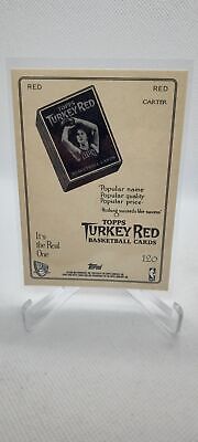 2006-07 Topps Turkey Red #120a Vince Carter Red Ad