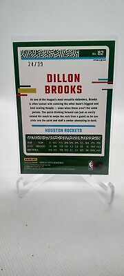 2023-24 Donruss Optic #82 Dillon Brooks Black Velocity #/39