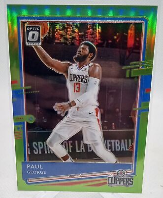 2020-21 Donruss Optic #3 Paul George Lime Green #/149