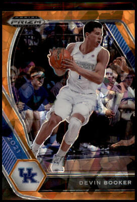 2021 Panini Prizm Draft Picks #70 Devin Booker Orange Ice