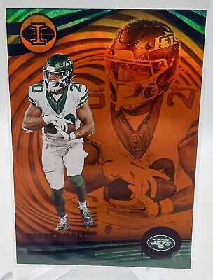 2023 Panini Illusions #100 Breece Hall Orange Trophy Collection