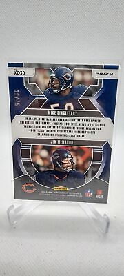 2020 Panini Contenders Optic #30 Jim McMahon Mike Singletary Xs and Os Pink #/75