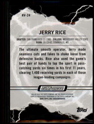 2023 Topps Composite #RV-24 Jerry Rice Resurgence Voltaic