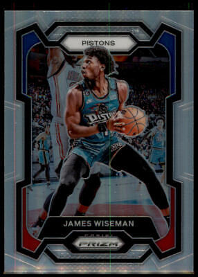 2023-24 Panini Prizm #86 James Wiseman Prizms Silver