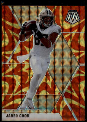 2020 Panini Mosaic #145 Jared Cook Prizm Reactive Gold