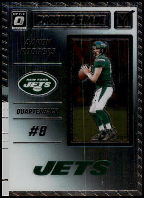 2023 Donruss Optic #PG-AR Aaron Rodgers Passing Grade