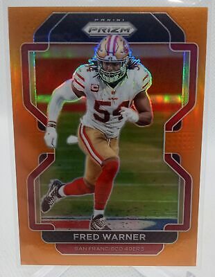 2021 Panini Prizm #59 Fred Warner Orange #/249