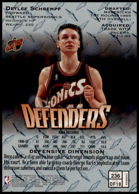 1997-98 Finest #236 Detlef Schrempf