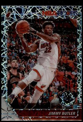 2019-20 Hoops Premium Stock #146 Jimmy Butler Prizms Silver Laser