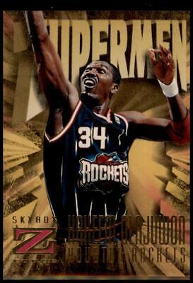 1996-97 SkyBox Z-Force #186 Hakeem Olajuwon