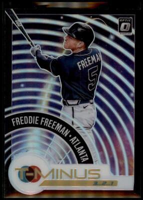 2021 Donruss Optic #TM12 Freddie Freeman T-Minus 3...2...1 Holo