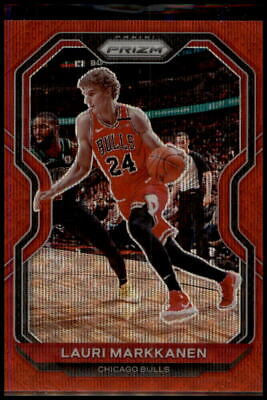 2020-21 Panini Prizm #116 Lauri Markkanen Ruby Wave Prizms