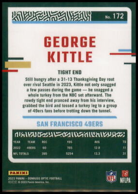 2023 Donruss Optic #172 George Kittle