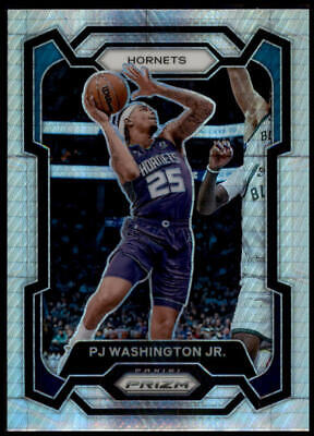 2023-24 Panini Prizm #117 PJ Washington Jr. Prizms Hyper