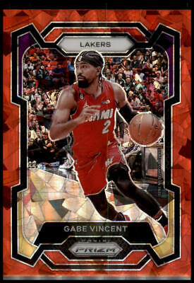 2023-24 Panini Prizm #225 Gabe Vincent Prizms Red Ice