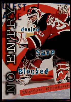 1995-96 Ultra Extra No Entry  #366 Martin Brodeur