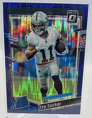 2023 Donruss Optic #261 Tre Tucker Purple Shock Rated Rookie