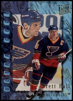 1995-96 Ultra  Extra Ultra Cool #386 Brett Hull